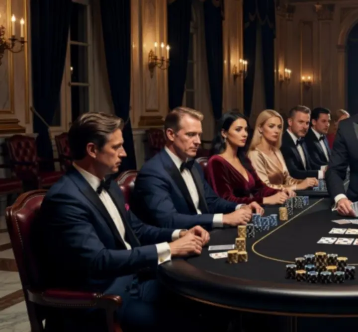 Stylowy wieczór pokerowy w eleganckiej aranżacji